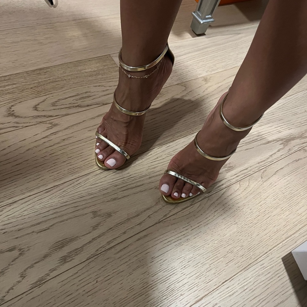 Gold Giuseppe Zanotti Sandals